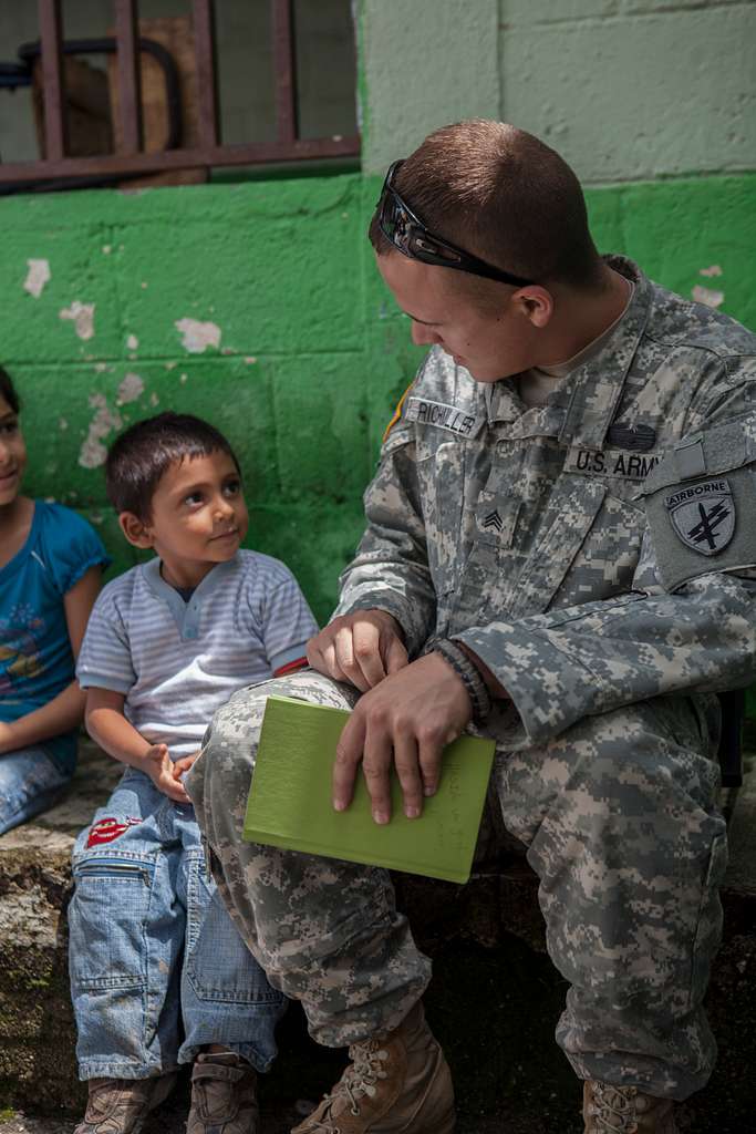 U.S. Army Maj. Jose Rivera of the 310th Psychological Operations