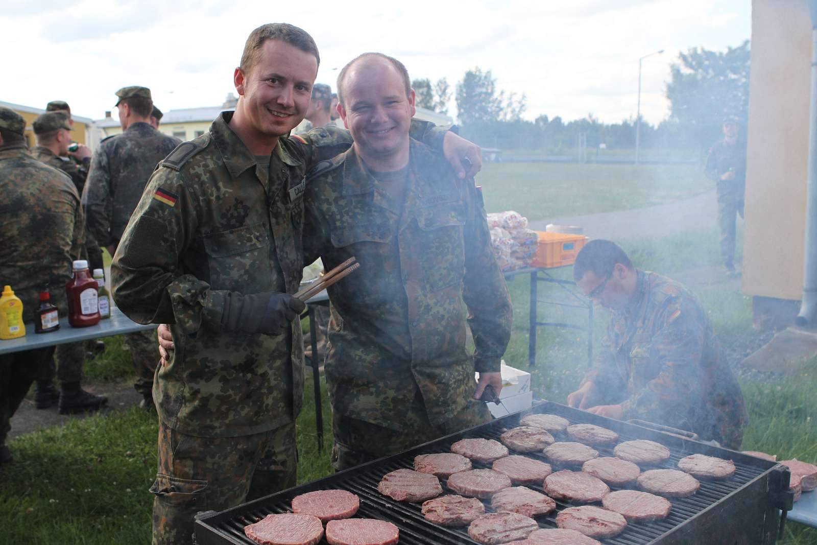 German Soldiers from the 4th Company, 467th Logistics - NARA & DVIDS