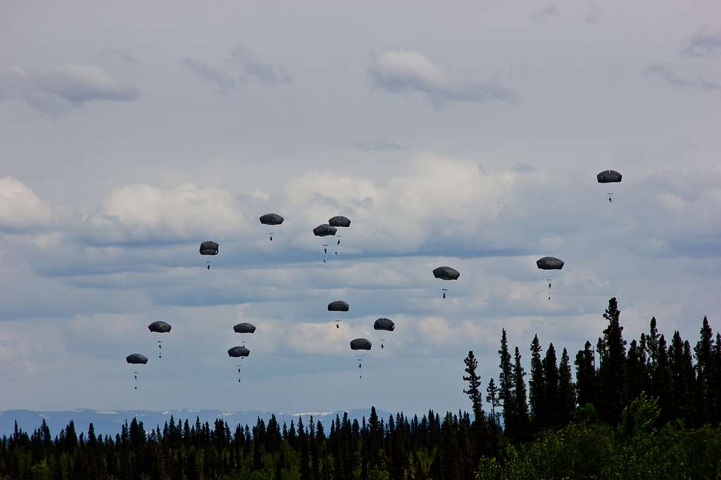 Paratroopers from 1st Squadron, 40th Cavalry Regiment, - PICRYL ...