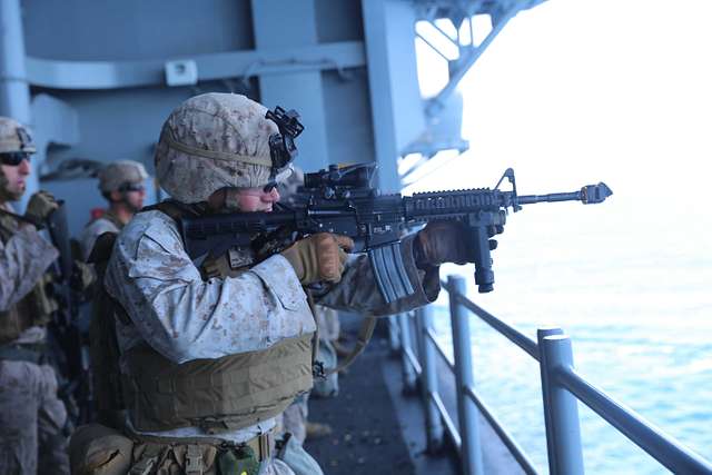 Marines with Fox Company, Battalion Landing Team 2nd - PICRYL Public ...