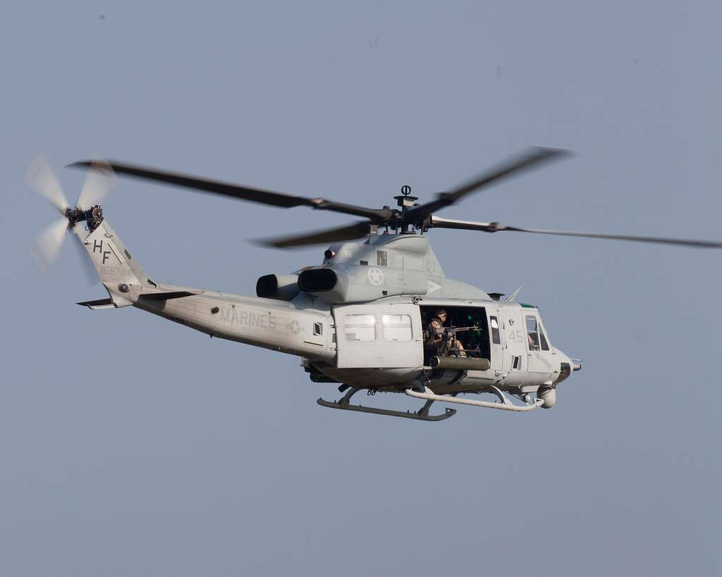 A UH-1Y Venom Helicopter with 2nd Marine Aircraft Wing - PICRYL Public ...