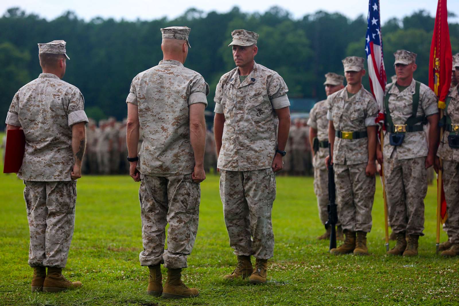 Sgt. Maj. Scott L. Theakston, outgoing sergeant major, - NARA & DVIDS ...