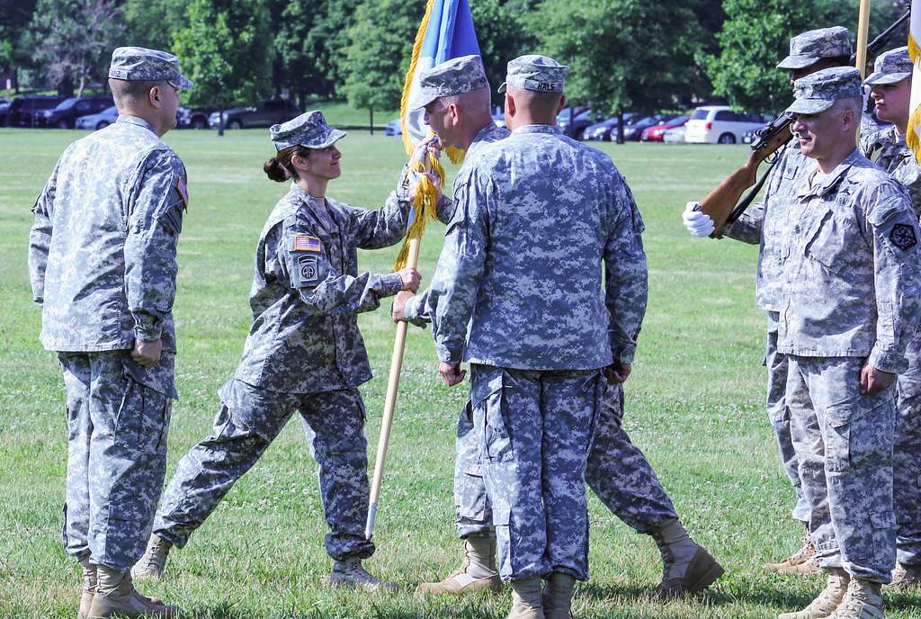 Col. Michele Bredenkamp commander of the 704th Military NARA