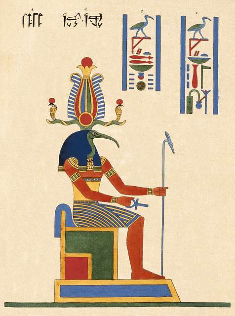 thoth drawing