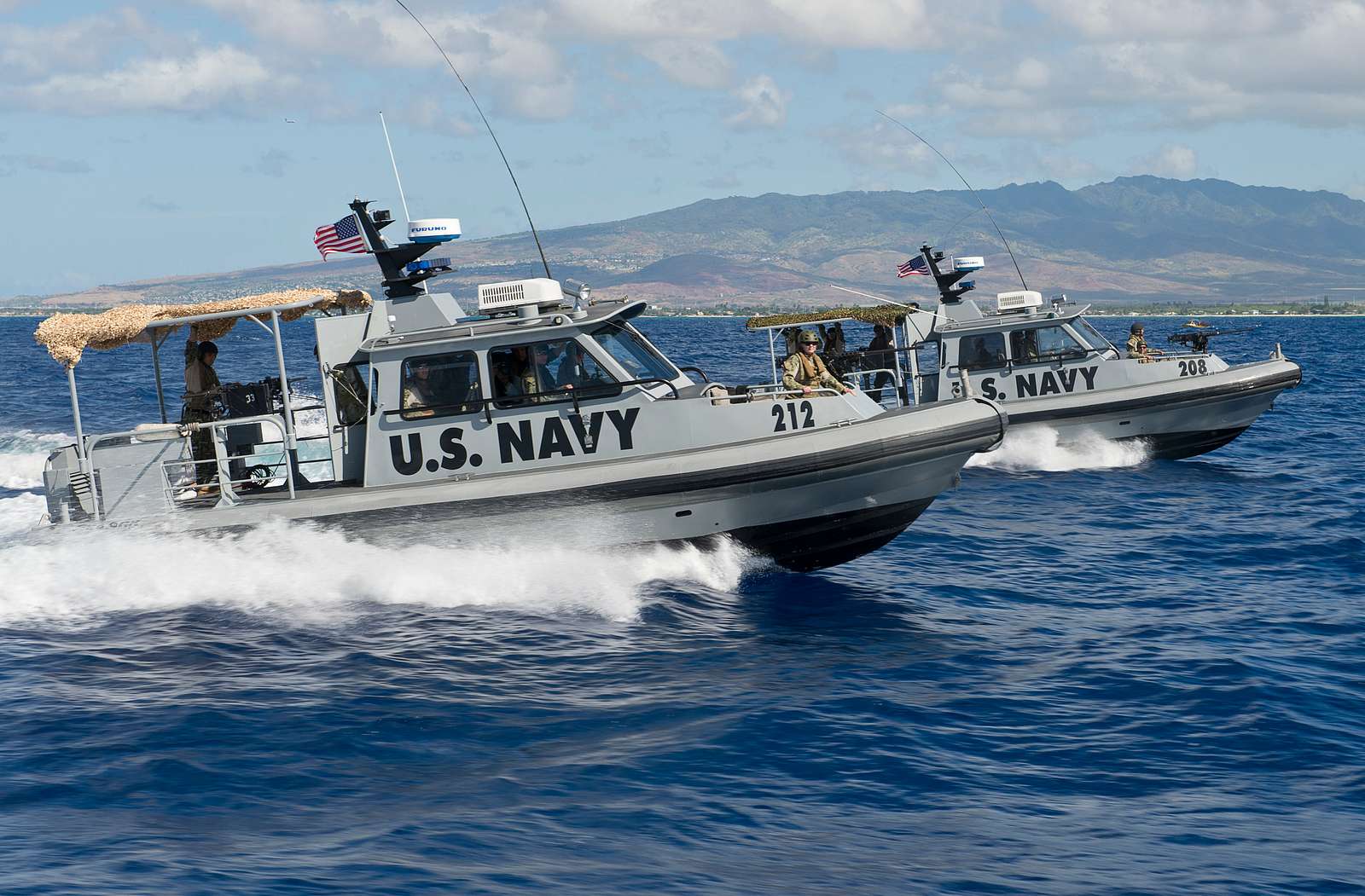 Two Patrol Boats, Attached With Coastal Riverine Squadron - NARA ...