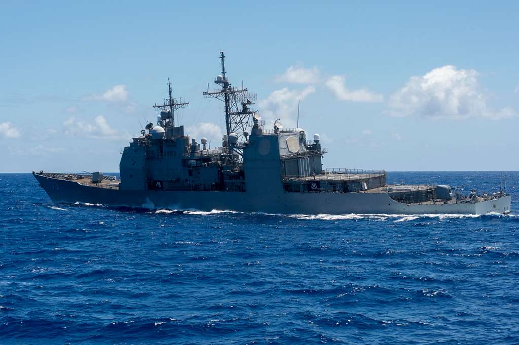 The Guided Missile Cruiser Uss Port Royal Cg 73 Cruises Nara