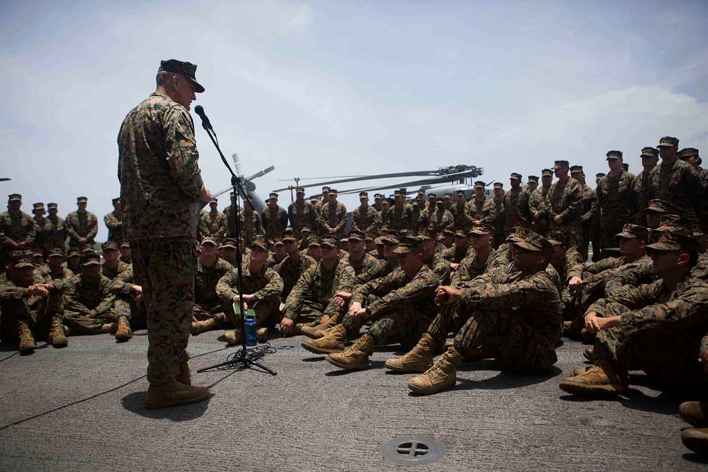 Brigadier Gen. David Coffman, commander of U.S. Marine - NARA & DVIDS ...