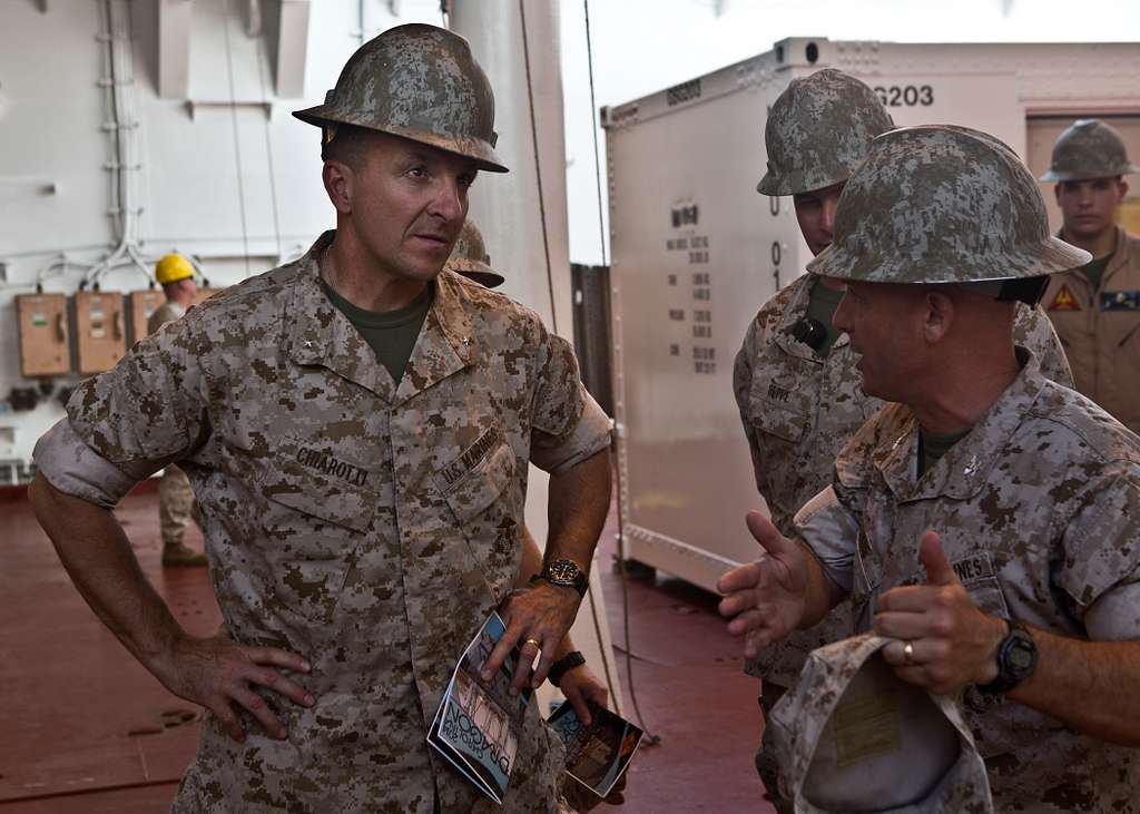 U.S. Marine Corps Brig. Gen. Charles G. Chiarotti, - NARA & DVIDS ...