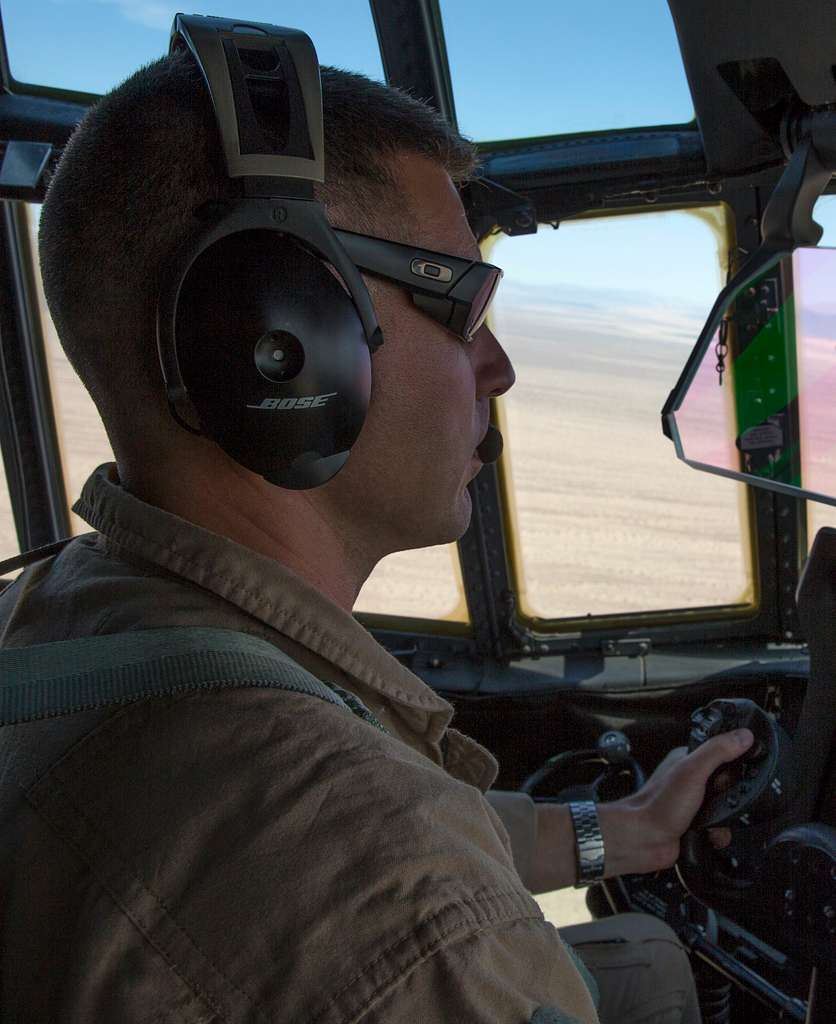 Flight commander. P-8 Poseidon Cockpit.