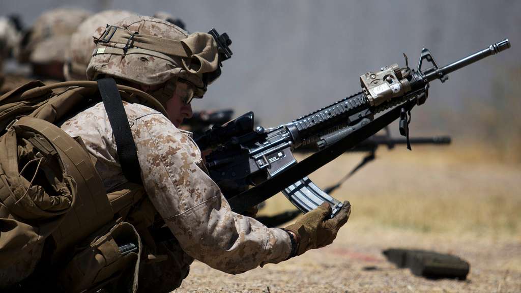 U.S. Marine Corps Pfc. Christopher Cope, a rifleman - PICRYL - Public ...