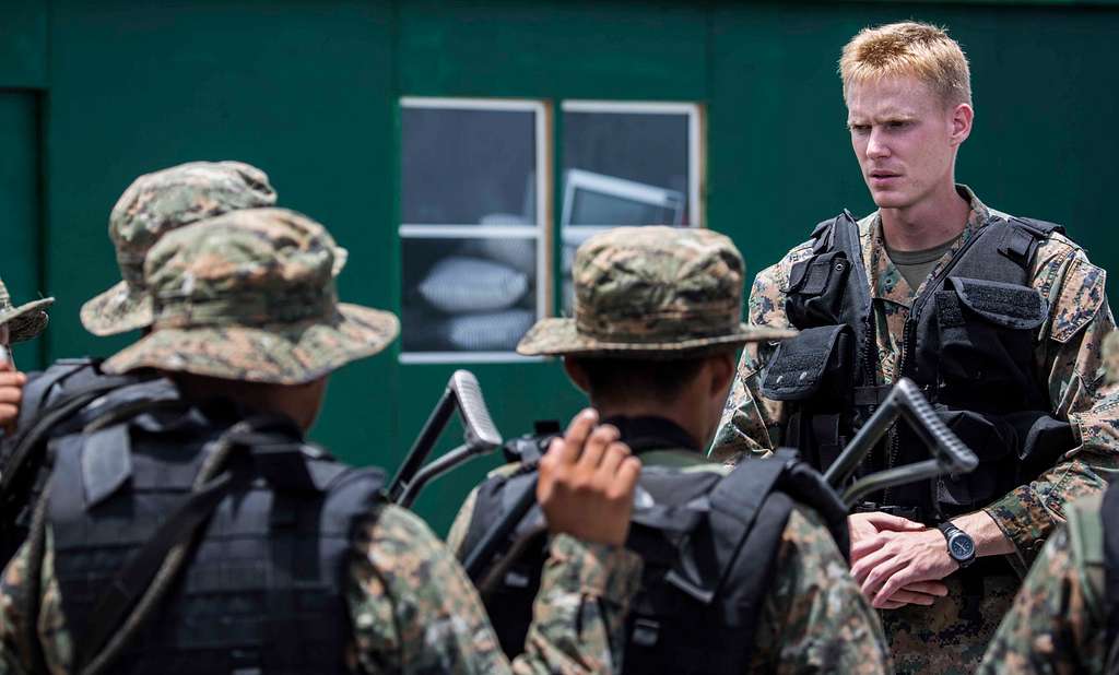 U.S. Marine Corps Sgt. Dustin Berg, an infantry tactics - PICRYL Public ...