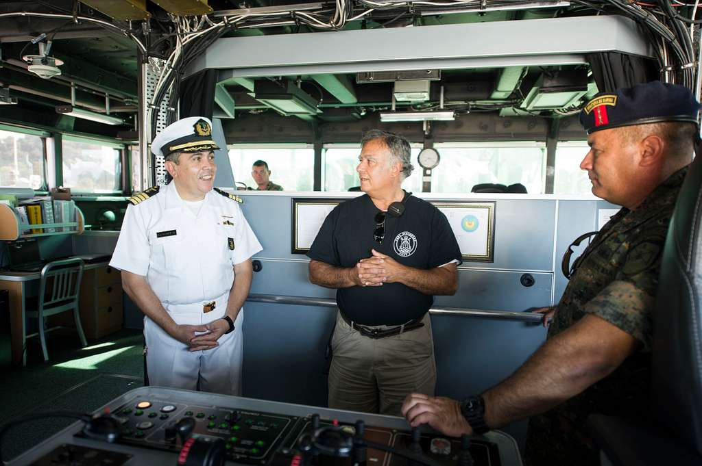 Military Sealift Command Captain Jose Delfaus Talks - PICRYL Public ...