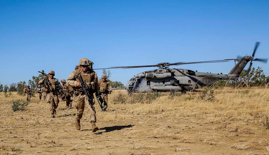 Хата на морских пехотинцев. Australian Marines.