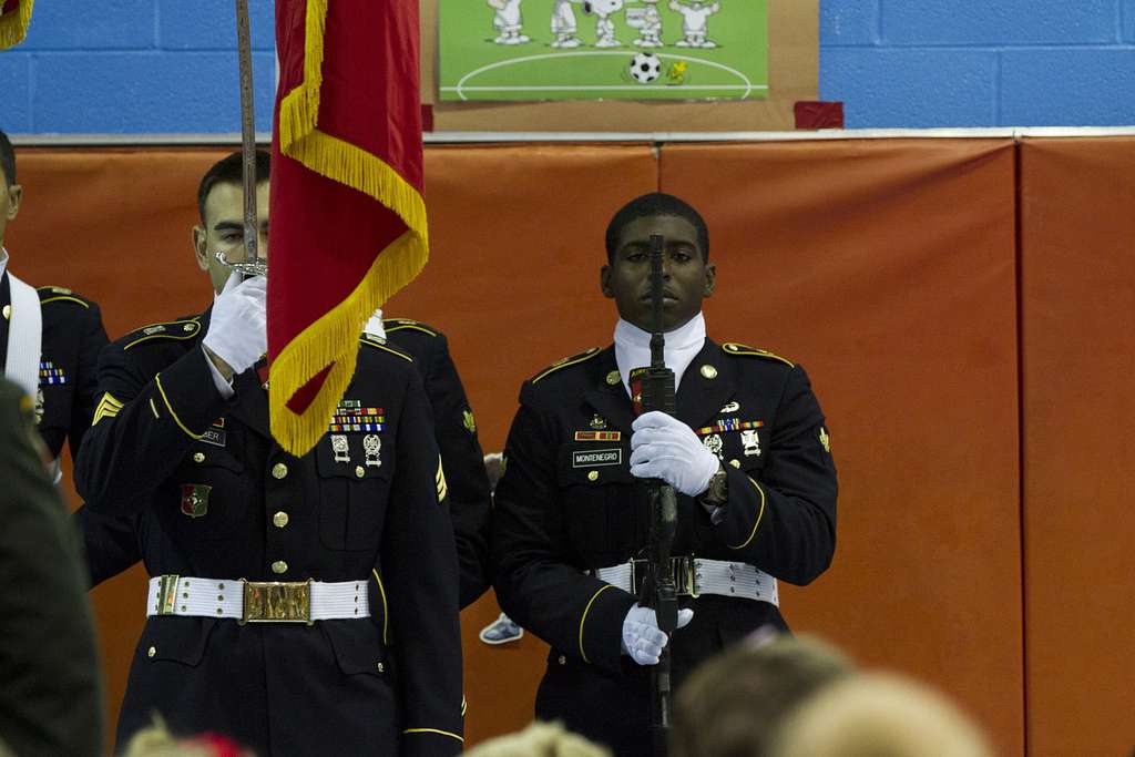 Sgt. Matthew Webber (front), the NCO in charge of the - NARA & DVIDS ...