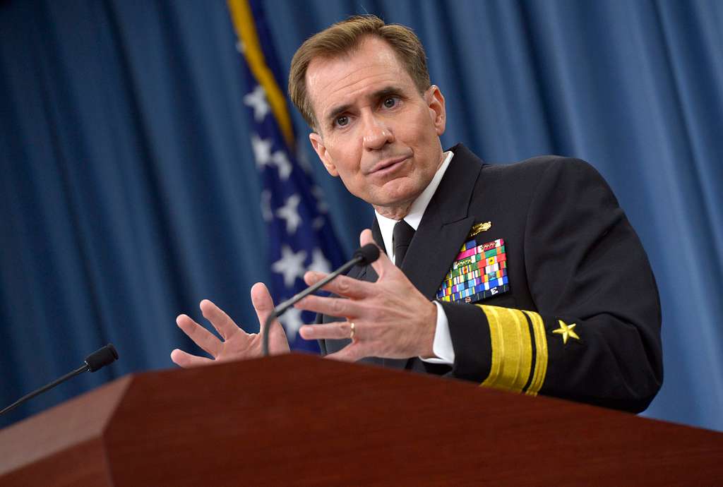 Pentagon Press Secretary U.s. Navy Rear Adm. John Kirby - Nara & Dvids 