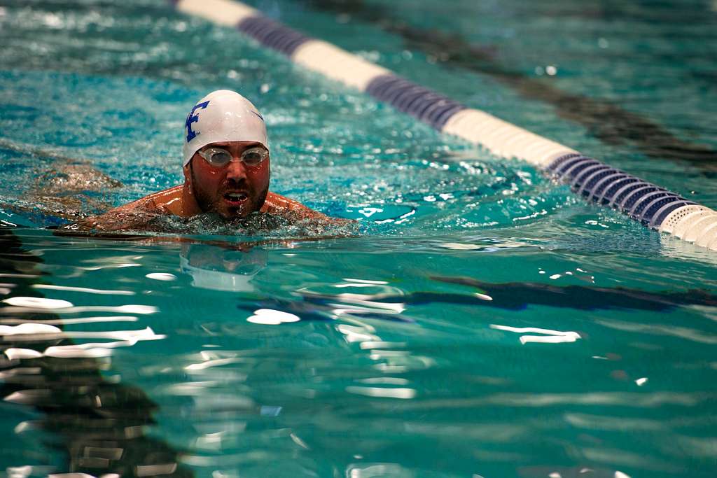 Air Force Athlete Steven Malits Competes In Swimming - NARA & DVIDS ...