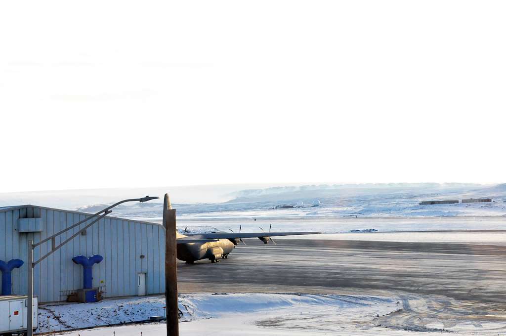 The area surrounding Thule Air Base Greenland located PICRYL