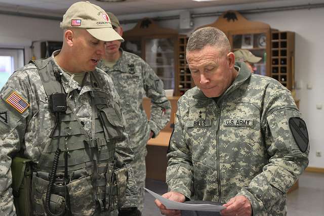 Lt. Col. Sean Fisher, Left, The Grizzly Team Officer - Picryl - Public 