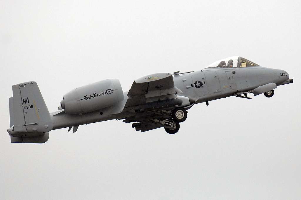 An A 10 Thunderbolt Ii From The 107th Fighter Squadron Picryl Public Domain Search