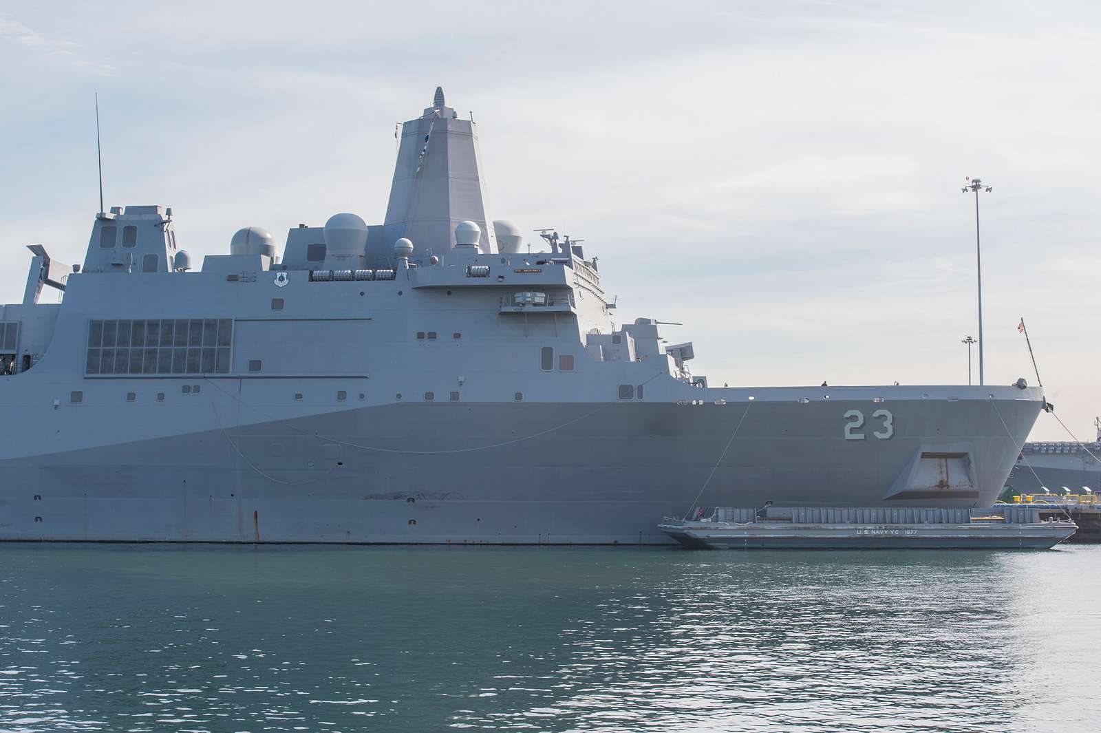 The San Antonio Class Amphibious Transport Dock USS - NARA & DVIDS ...