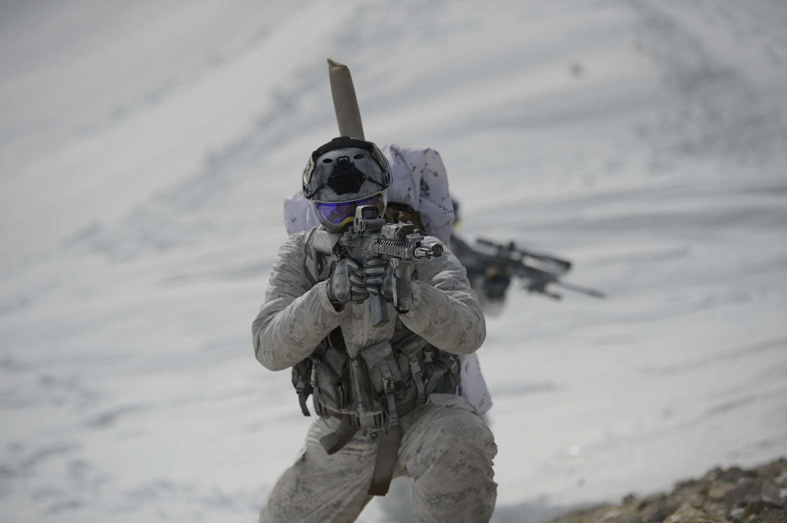 Navy SEALs demonstrate winter warfare capabilities. - NARA & DVIDS ...