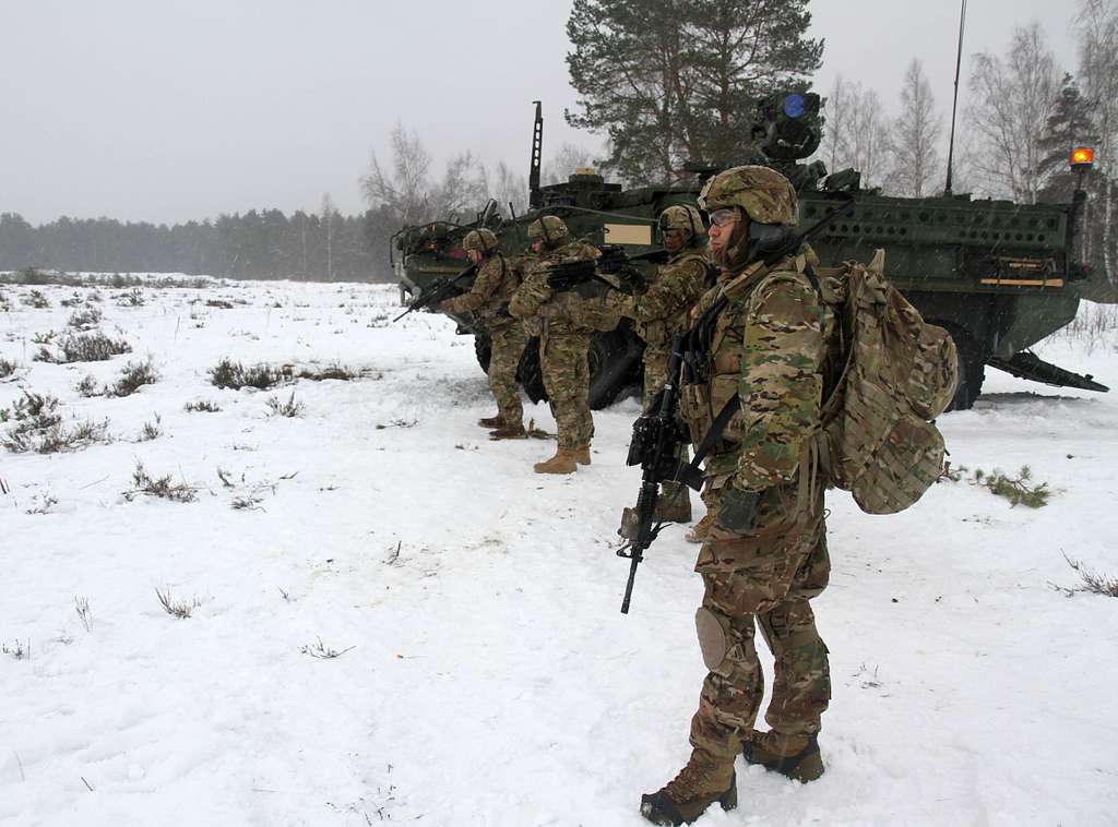 Soldiers with the 3rd Squadron, 2nd Cavalry Regiment - PICRYL - Public ...