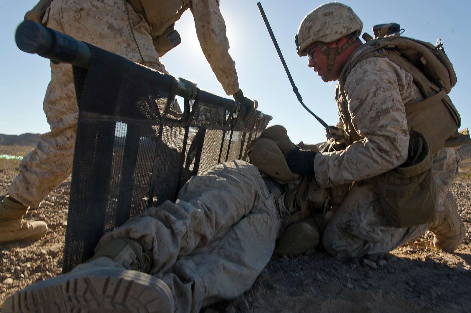 U.S. Navy Seaman Antonio Cordova Jr., a medevac corpsman - NARA & DVIDS ...