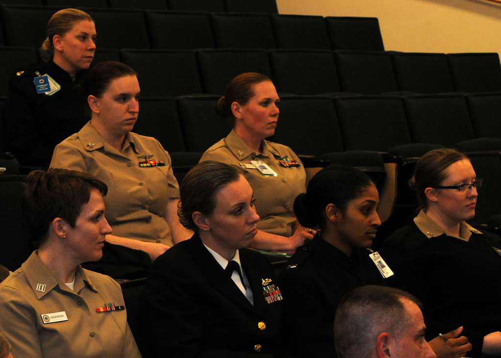 Female enlisted sailors and officers assigned to Naval - NARA & DVIDS ...