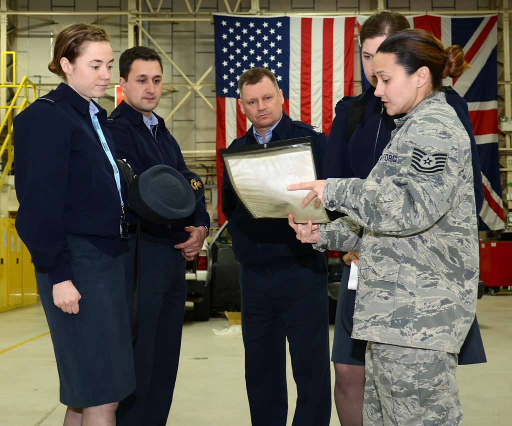 U.S. Air Force Tech. Sgt. Amy Chandler, right, 100th - PICRYL - Public  Domain Media Search Engine Public Domain Search