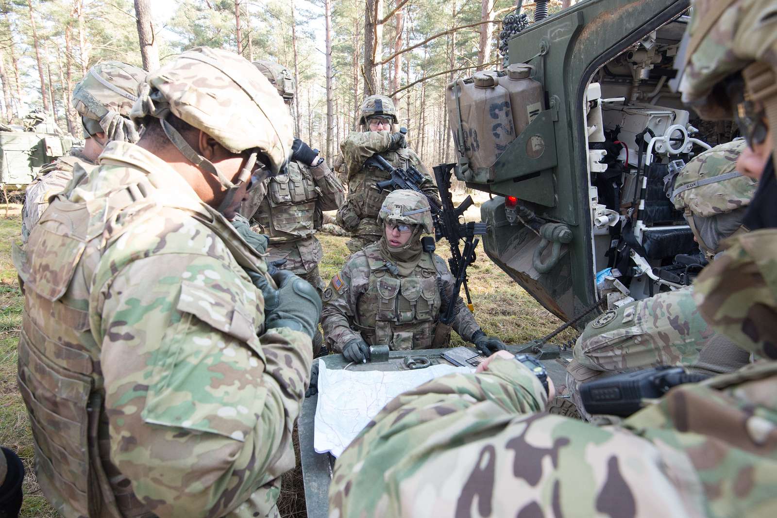 U.S. Army 1st Lt. Xavier Brown, platoon leader, Killer - NARA & DVIDS ...