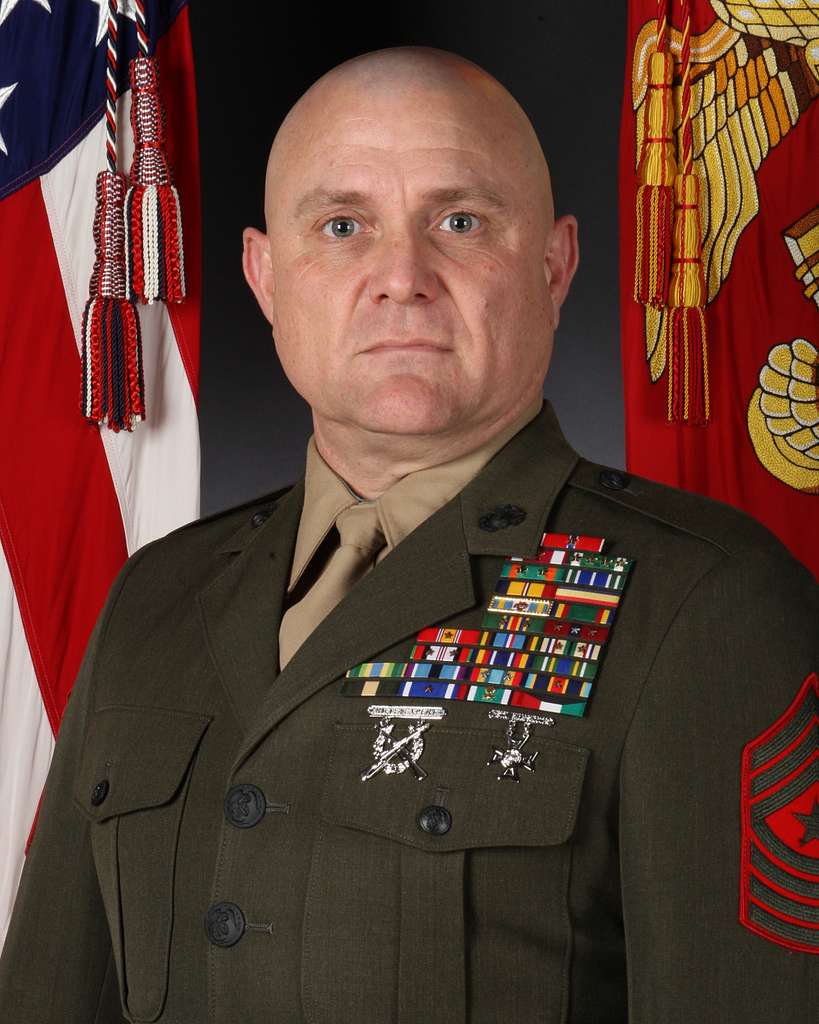 U.S. Marine Corps Sgt. Maj. Robert Pullen, sergeant - NARA & DVIDS ...