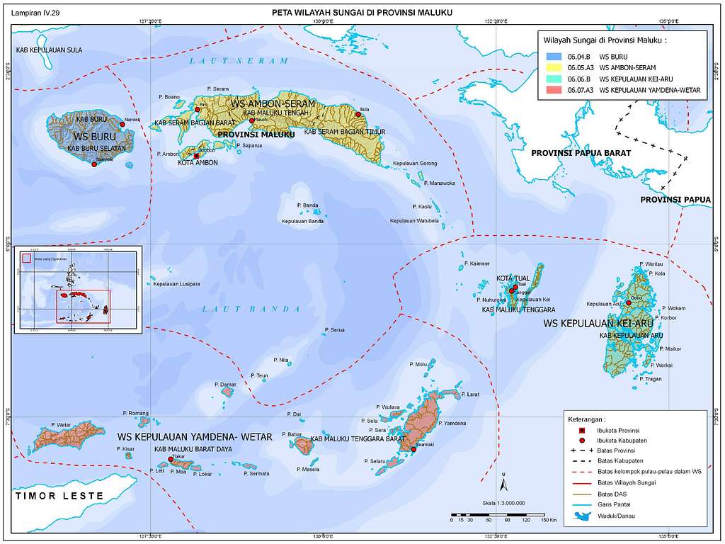 Peta Wilayah Sungai di Provinsi Maluku - PICRYL - Public Domain Media ...