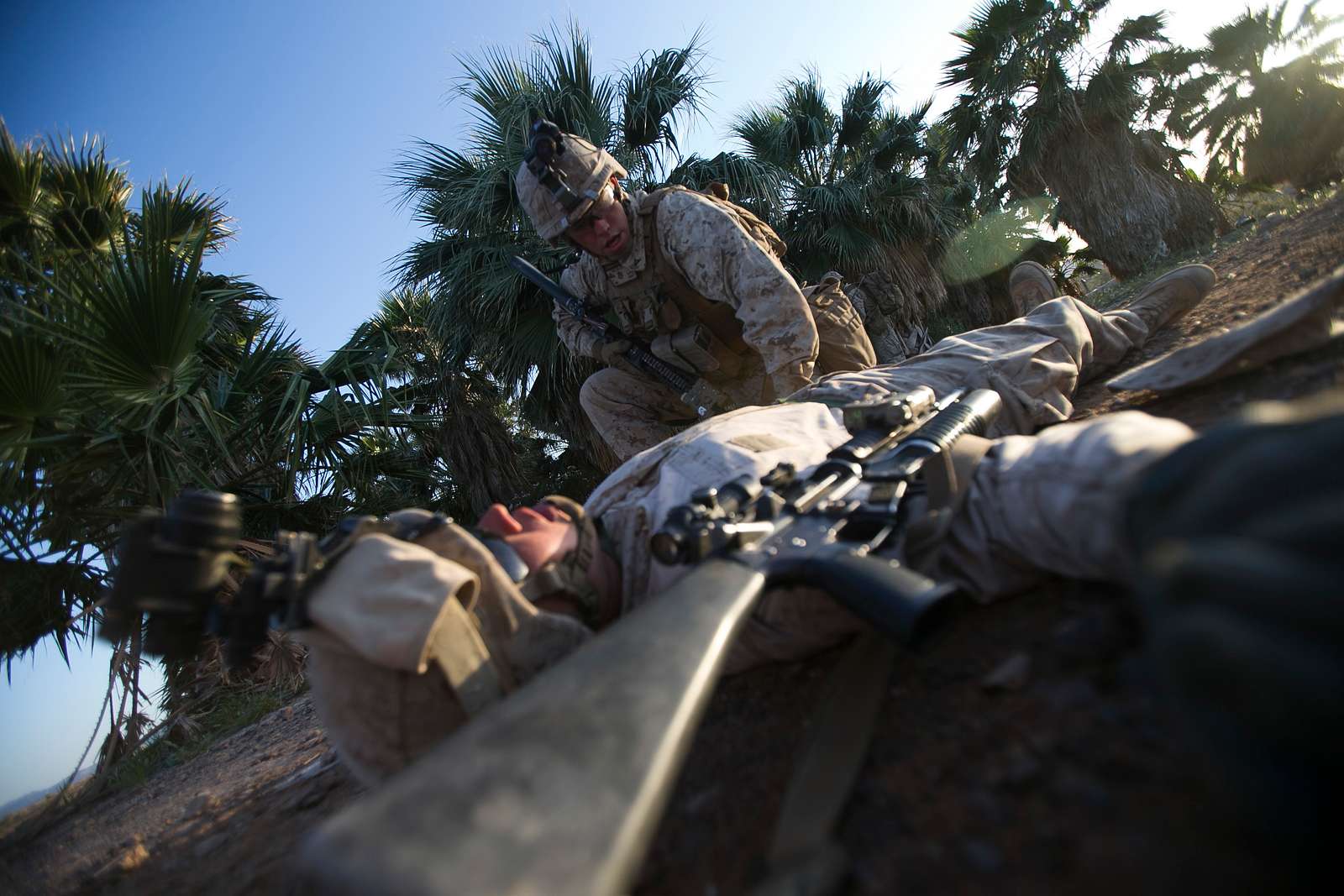 U.S. Marine Corps Infantrymen With 1st Battalion, 5th - NARA & DVIDS ...