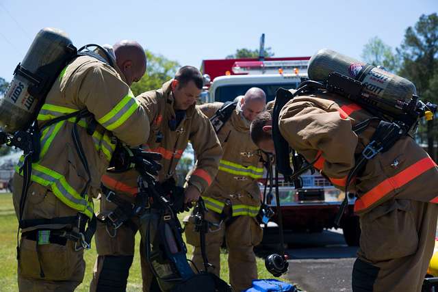 Camp Lejeune Fire And Emergency Services Division Personnel - NARA ...