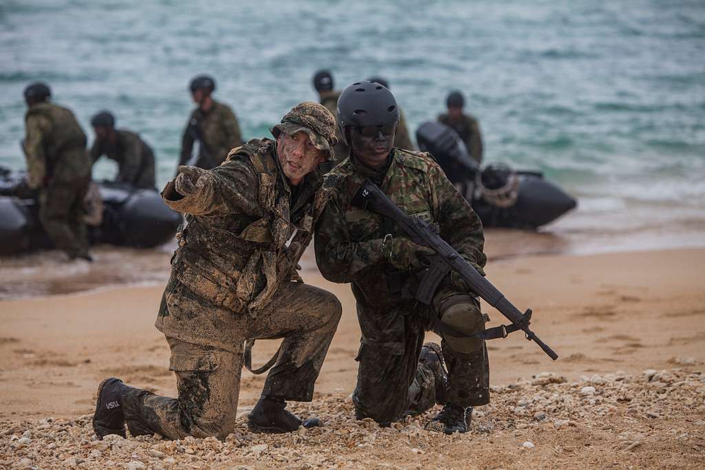 U.S. Marines with Company F, Battalion Landing Team - PICRYL - Public  Domain Media Search Engine Public Domain Image