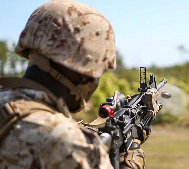 U.S. Marine Corps Cpl. Tony Todd, a rifleman with Alpha - PICRYL - Public  Domain Media Search Engine Public Domain Search