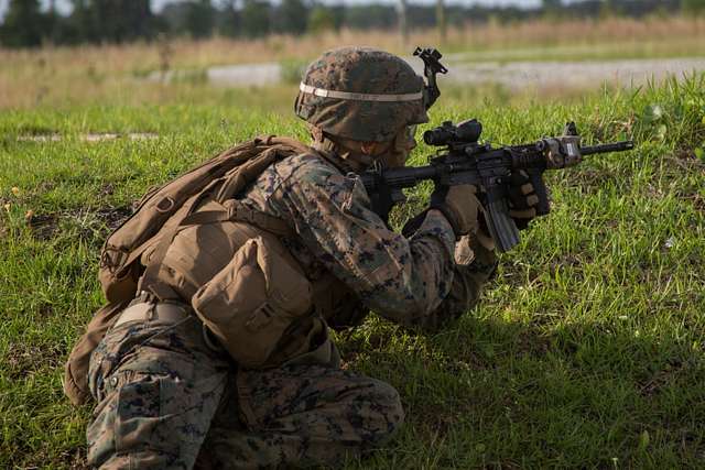 A Marine with 2nd Ground Sensor Platoon, 2nd Intelligence - NARA ...