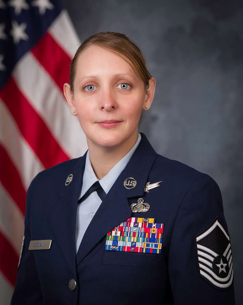 Official portrait, Master Sgt. Michelle M. England, US Air Force - NARA ...