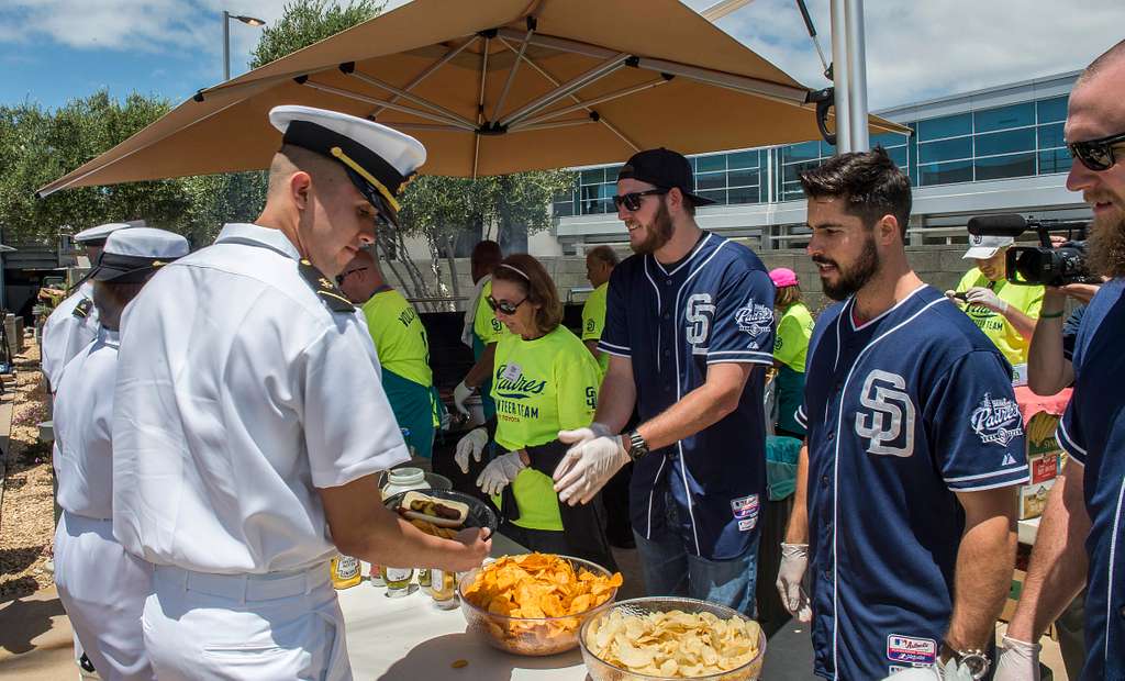 San Diego Padres hosted Camp Pendleton Marines for - NARA & DVIDS