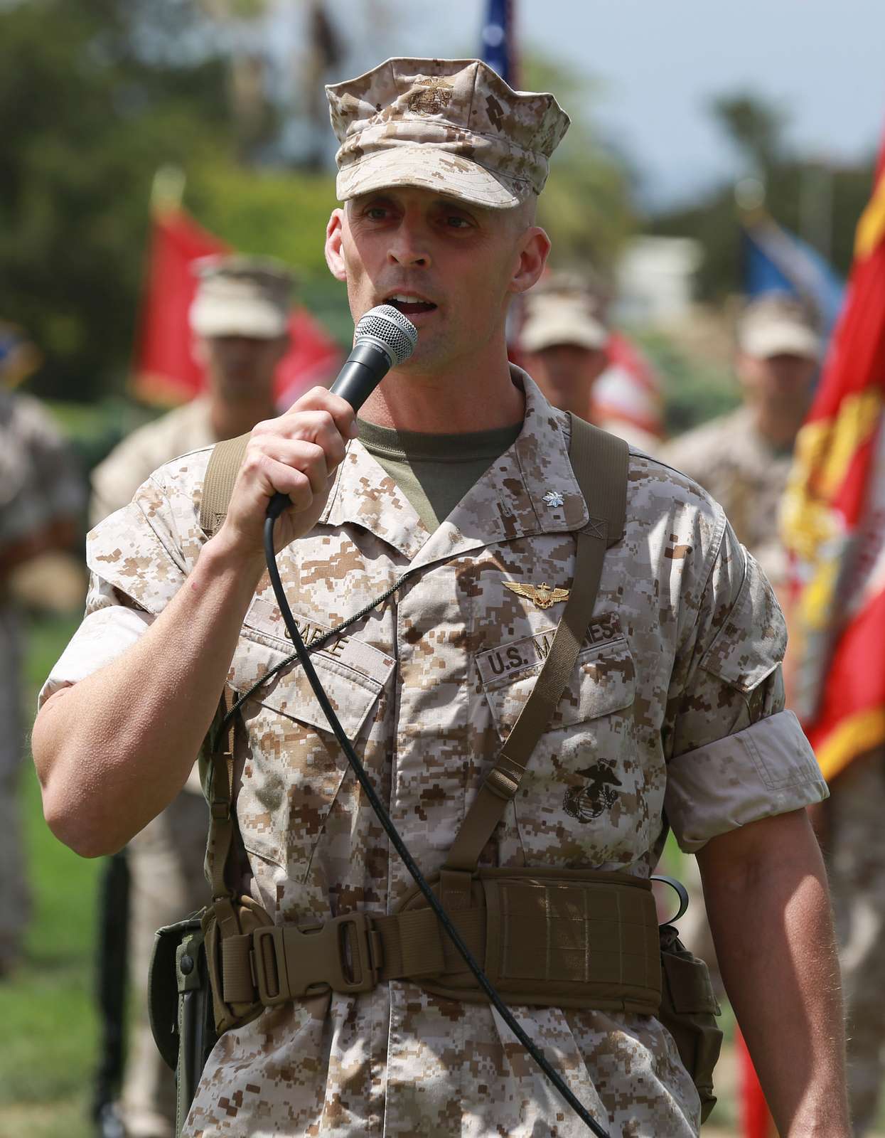 U.S. Marine Corps Lt. Col. Christopher T. Cable, the - NARA & DVIDS ...