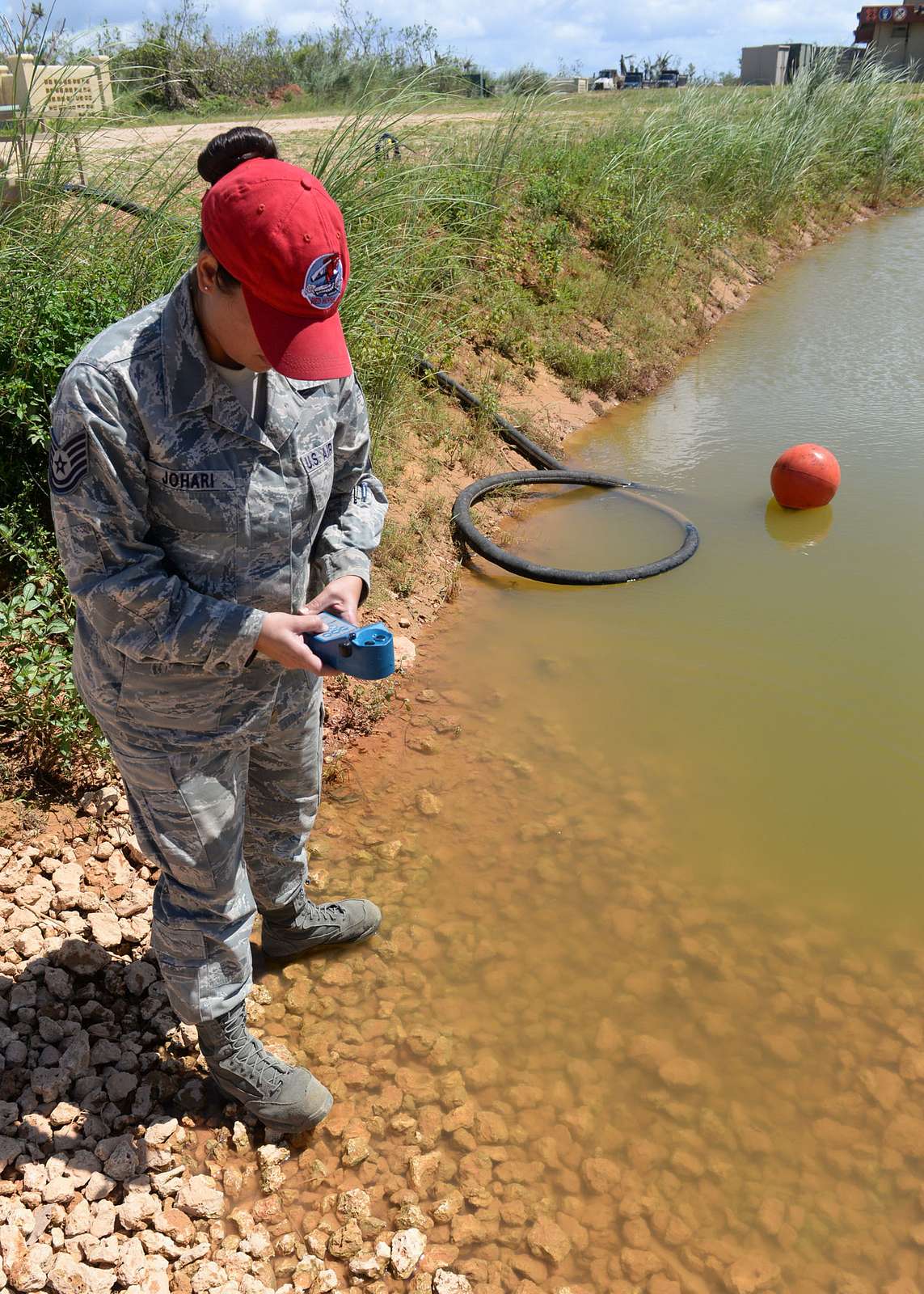 Tech. Sgt. Roshia Johari, 554th RED HORSE NCO in charge - NARA & DVIDS ...