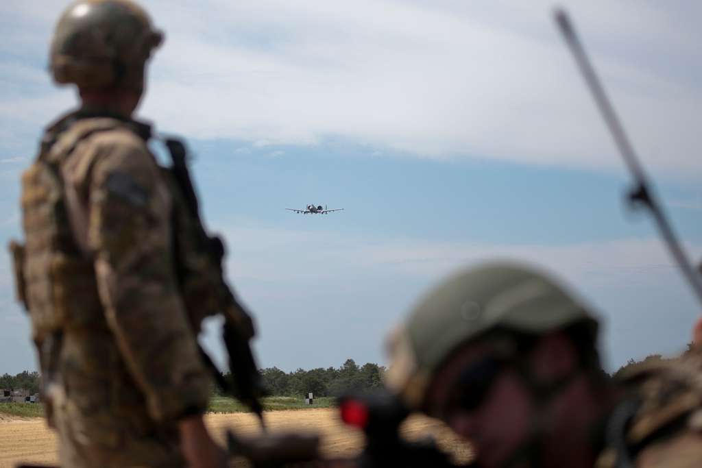 A Maryland Air National Guard A-10 Thunderbolt II from - PICRYL