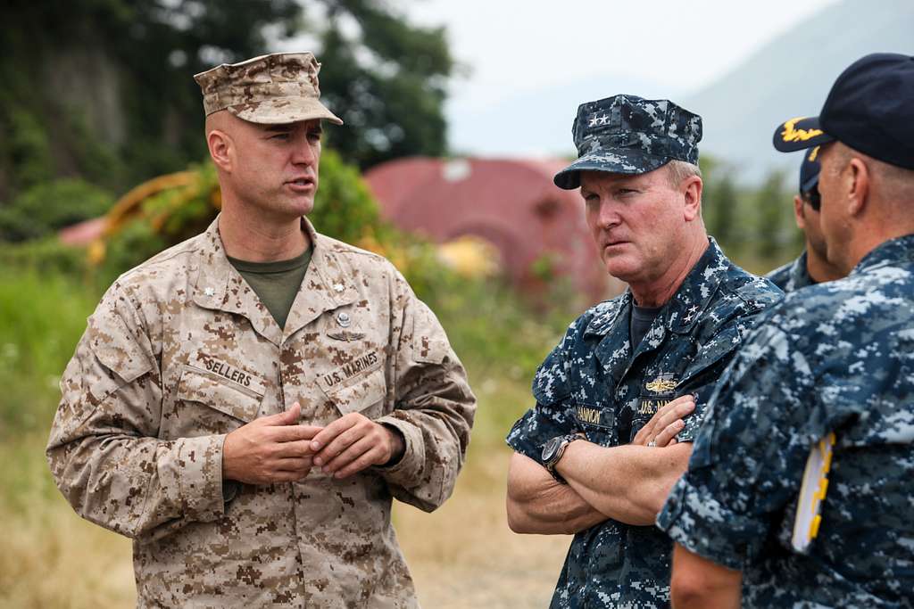 U.S. Navy Rear Admiral Thomas K. Shannon, Commander - PICRYL - Public ...