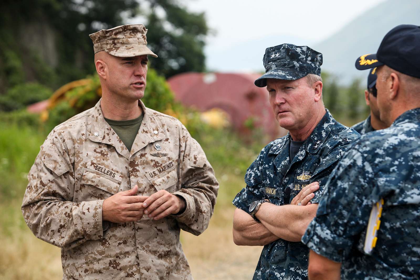 U.S. Navy Rear Admiral Thomas K. Shannon, Commander - NARA & DVIDS ...