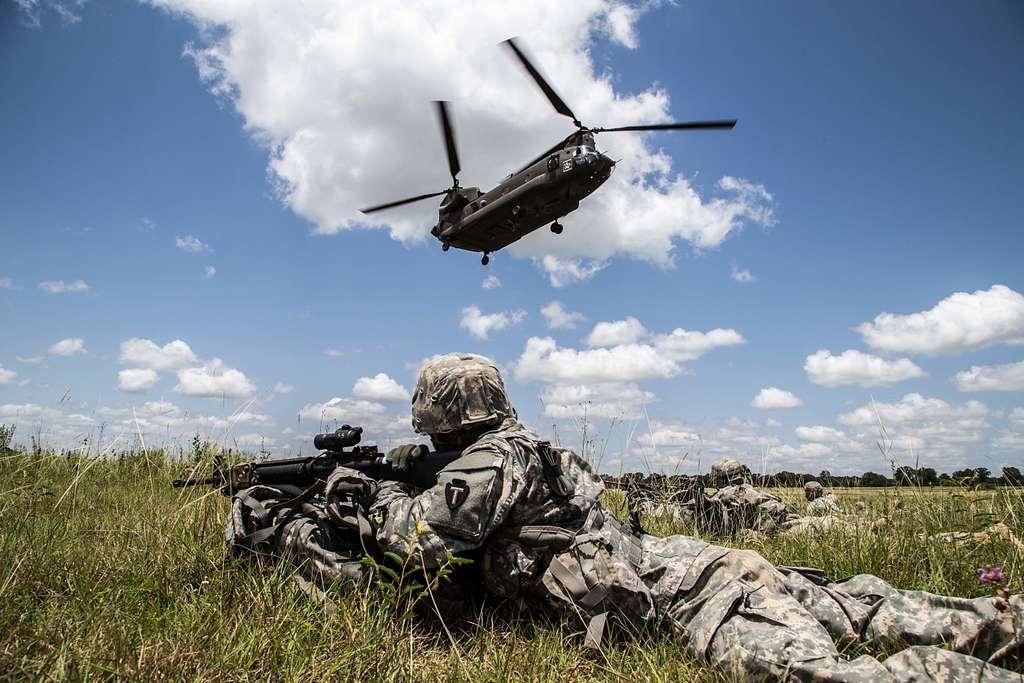 Soldiers from the 3rd Battalion, 144th Infantry Regiment - PICRYL ...