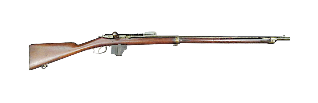 Beaumont Vitali M1871 88 1874 Bolt Action Rifle transparent