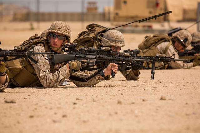 Marines with 1st Battalion, 12th Marine Regiment, attached - NARA ...