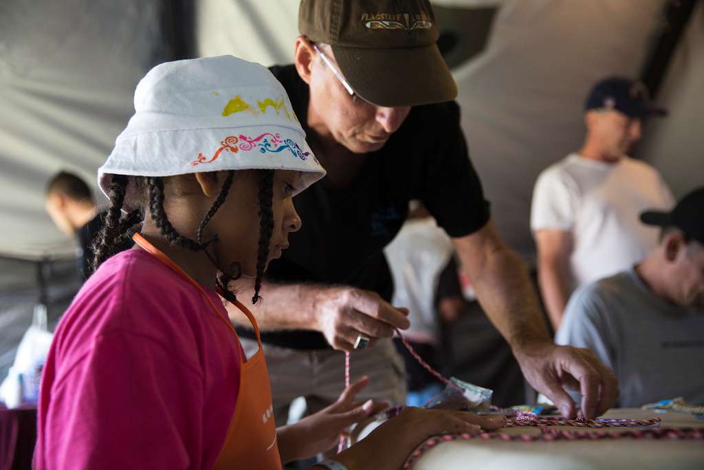 DVIDS - Images - San Diego Padres Player Visits USS Anchorage