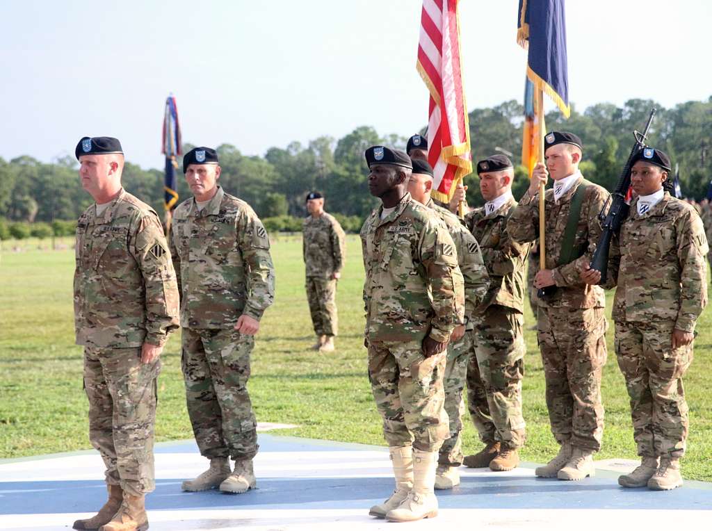 Col. Robert Ashe and Command Sgt. Maj. Russell Reimers - NARA & DVIDS ...