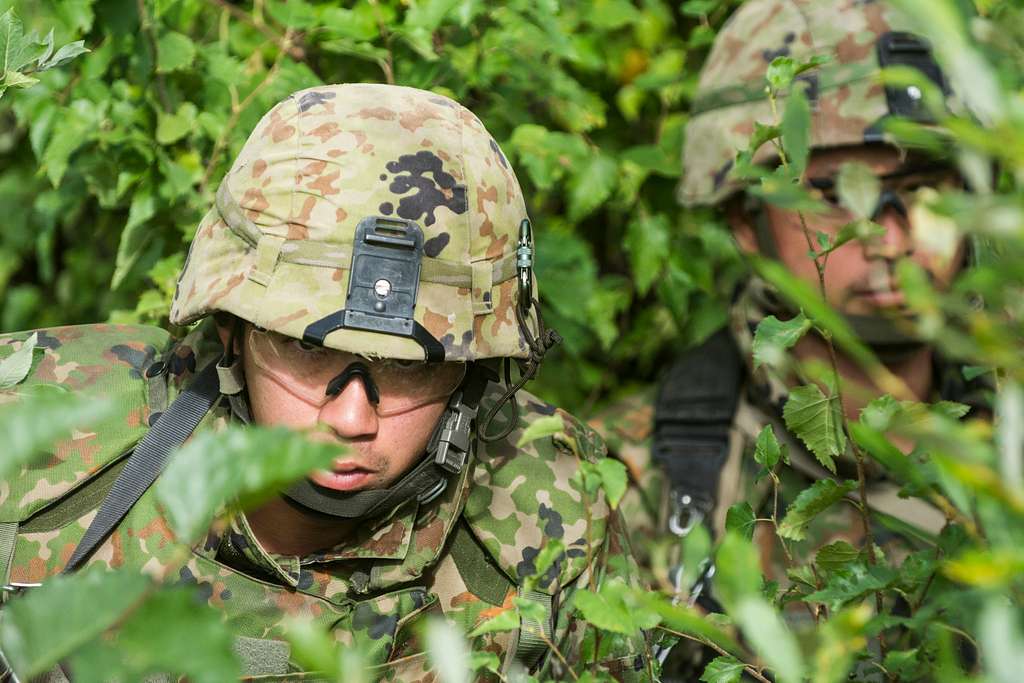 Members of the Japanese Ground Self Defense Forces - NARA & DVIDS ...